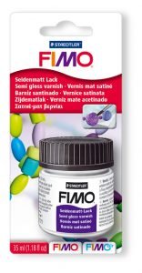 Fimo лак со мат ефект и заштита