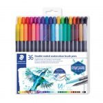 Staedtler Brush Pens Акварелни Фломастери 36