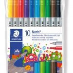 Фломастери со два врва 10