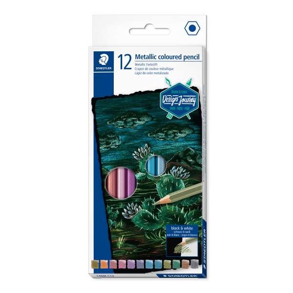 STAEDTLER DRVENI BOICI METALIK 146 M