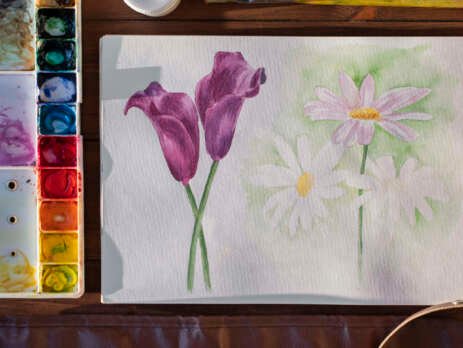 Акварелна техниика