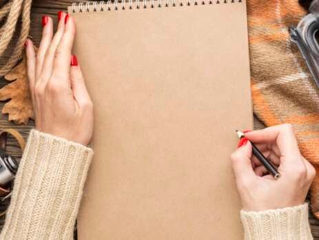 Noted Sketchbook-тонирани листови