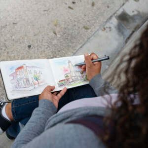 sketch and travel