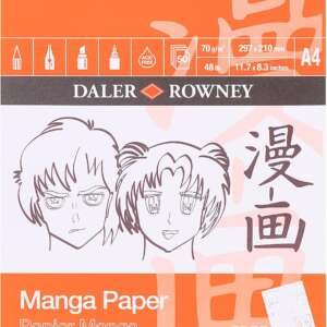 Daler-Rowney Скечблок А4 - Манга (70г)