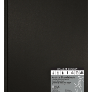 Ebony Скицник А4 тврд повез - 160г