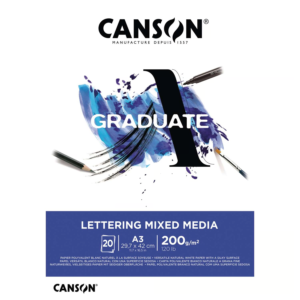 Canson A3 Скечблок - Летеринг Микс Медиа (200г)