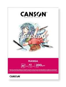 Canson Скечблок А3 - Манга (200г)