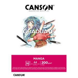 Canson Скечблок А4 - Манга (200г)