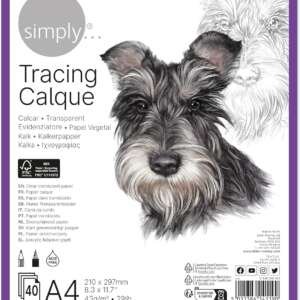 Simply Скечблок А4 - Скиц Хартија (43г)