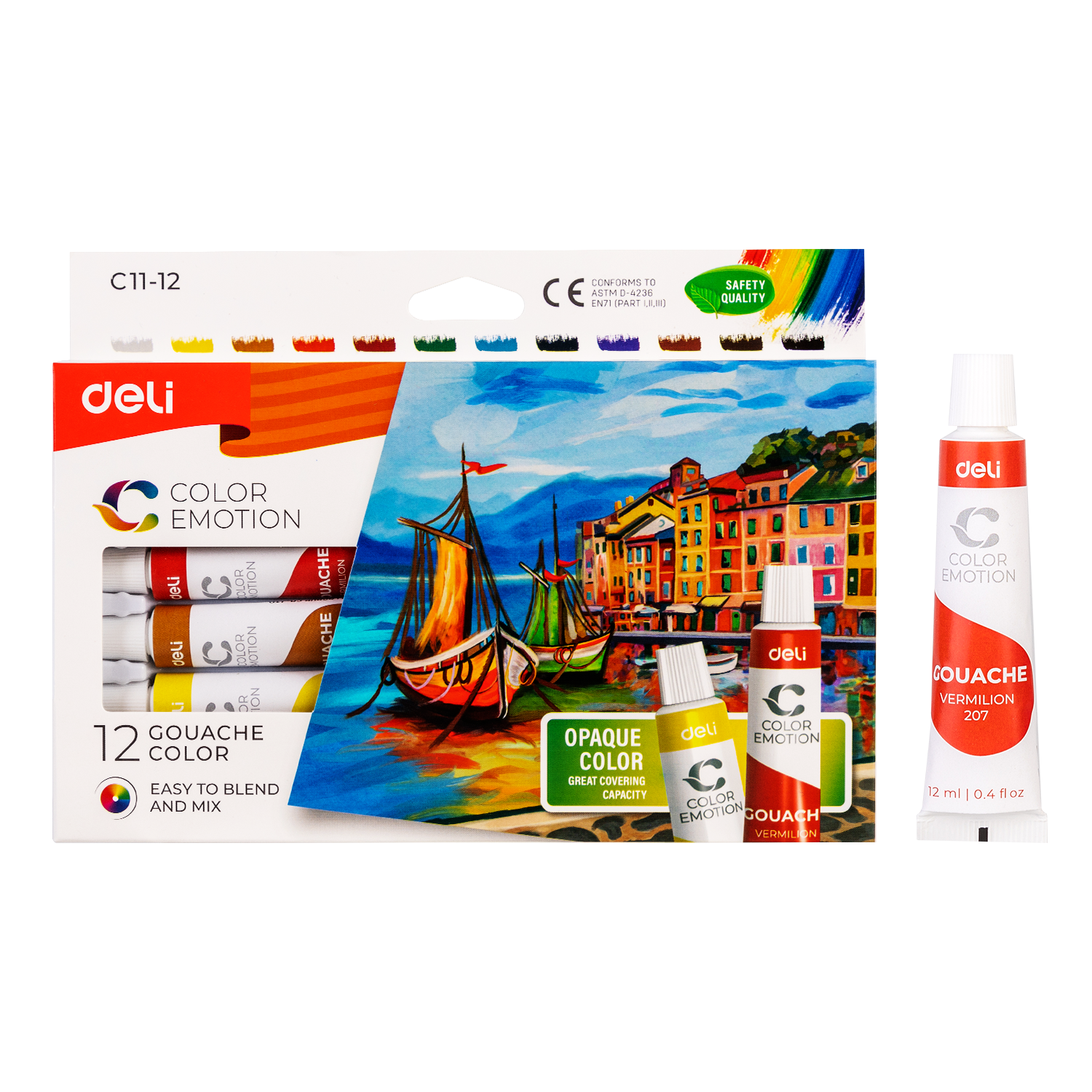 Deli Color Emotiоn Гваш – EC11-12